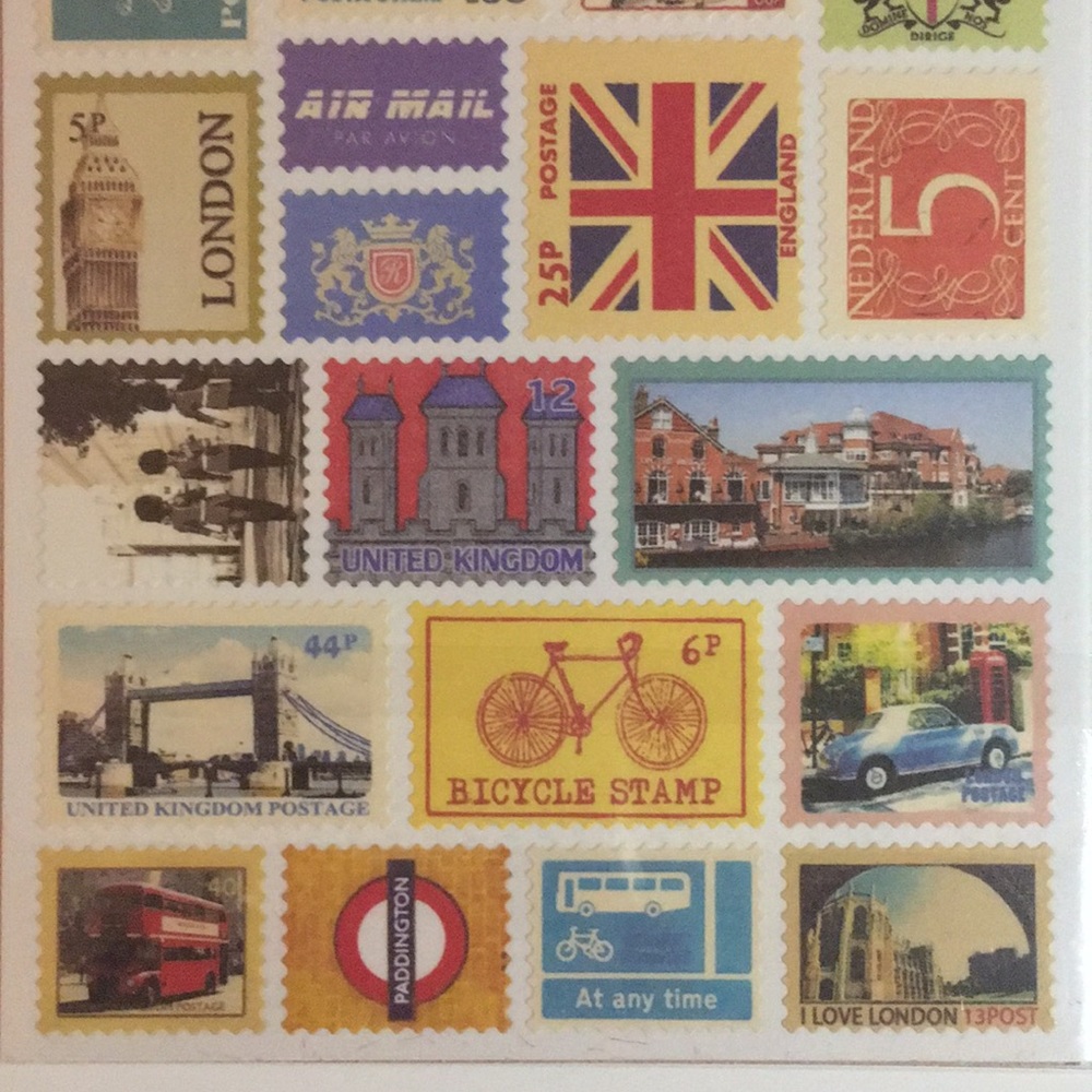 London Stamp Sticker - Picture 5 of 5
